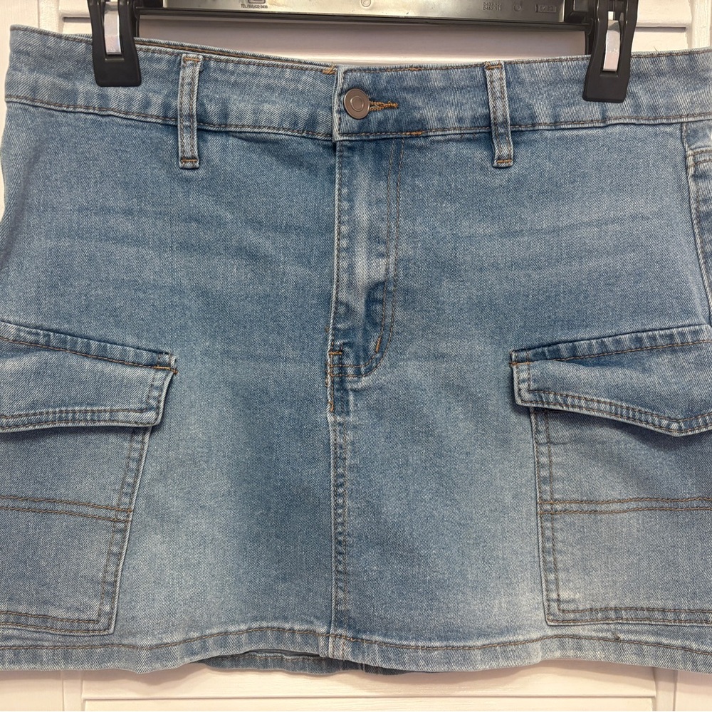 Forever 21 Blue Denim Skirt